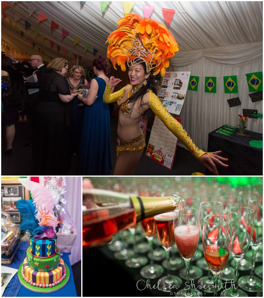 (78 of 211) Carnival In Rio Cancer Research Charity Ball Heaton House Farm Chelsea Shoesmith Photography