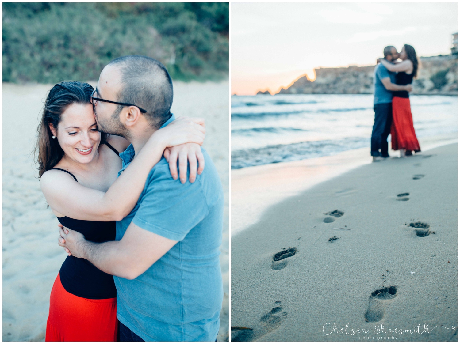 (43 of 54) Alison & Dom Couple Shoot Golden Bay Mellieha Malta Chelsea Shoesmith Destination Wedding Photography